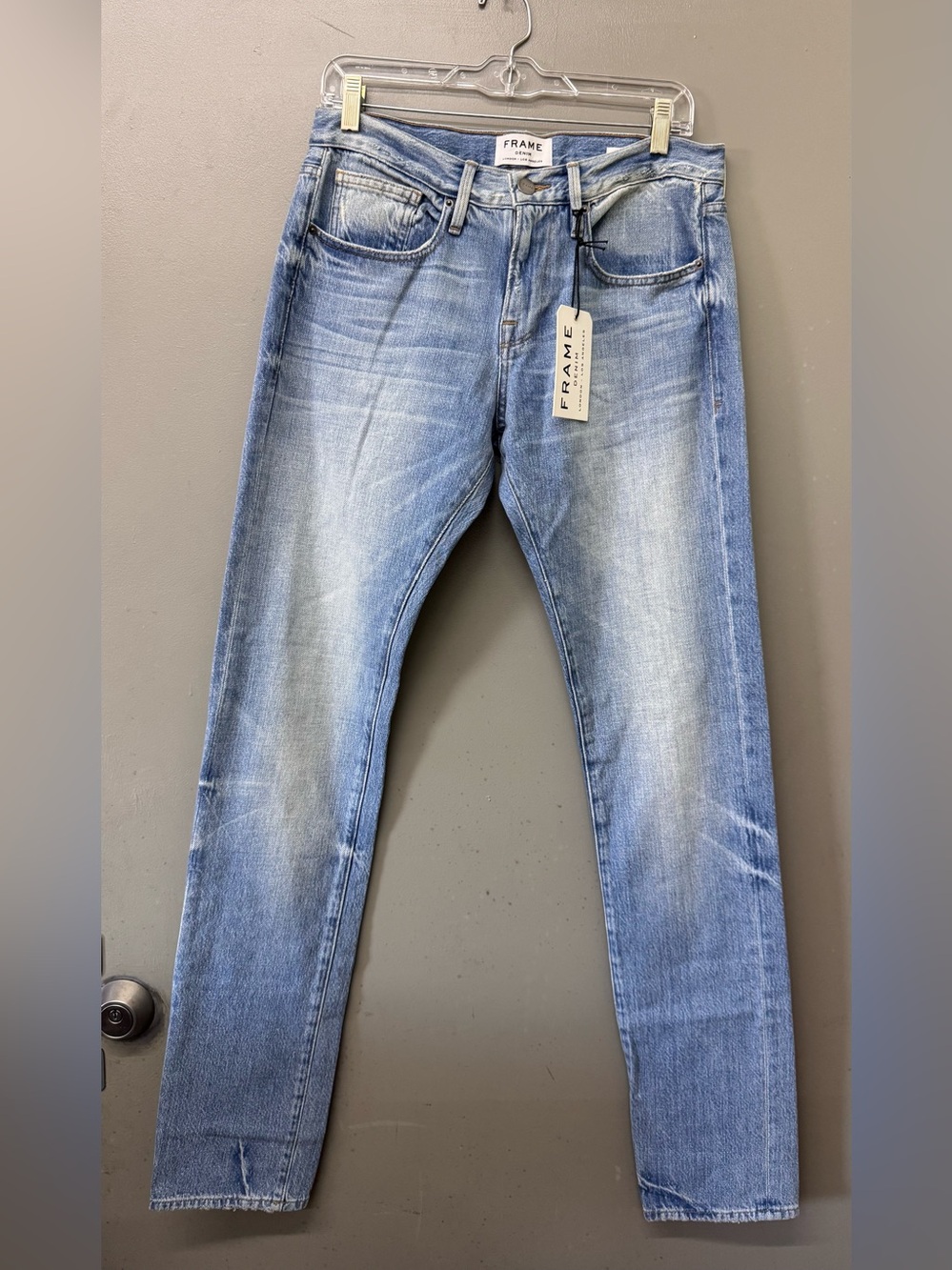 NWT FRAME DENIM L'Homme Modern Slim Straight leg Jeans size 29